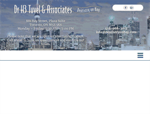 Tablet Screenshot of dentistryonbay.com
